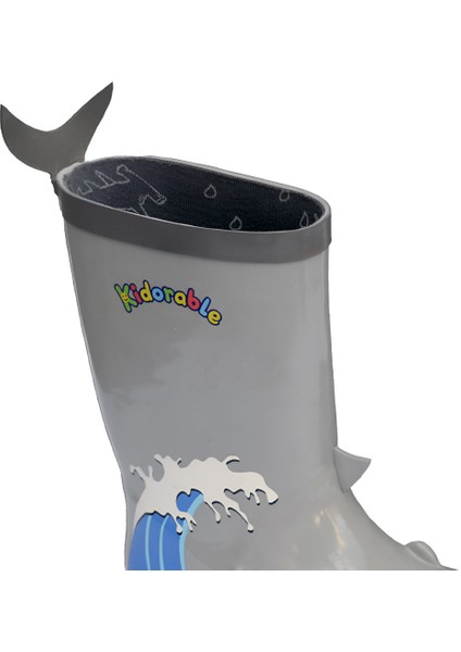 Köpek Balığı Çocuk Yağmur Çizmesi modelleri