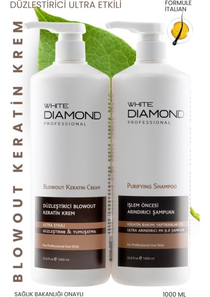 Blowout Keratin Profesyonel saç bakım ultra etkili düzleştirici&canlandırıcı