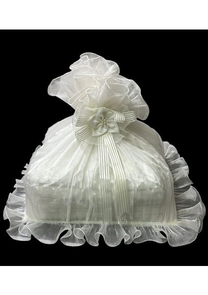 Güllü Saten Bohça, Nişan ve Çeyiz Için Şık ve Zarif 40X50 cm Ürün fiyatları