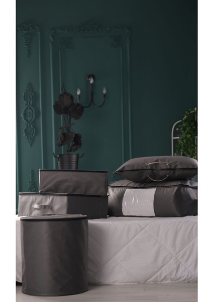 Geniş 70X50X25CM Pencereli Çekyat ve Baza Altı Yorgan Yastık Düzenleyici fiyatları