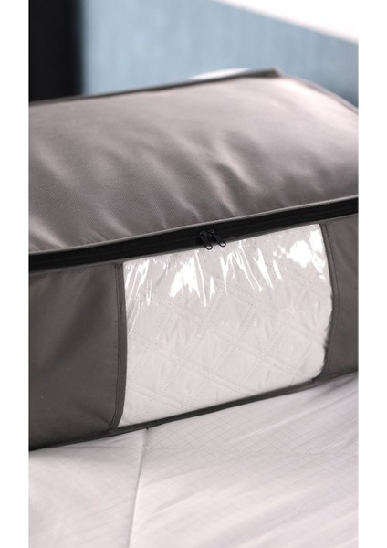 Geniş 70X50X25CM Pencereli Çekyat ve Baza Altı Yorgan Yastık Düzenleyici fırsatları