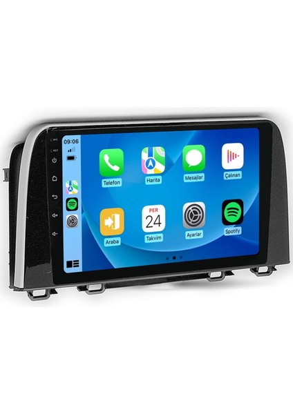 CRT-332 Serisi Honda Crv 2019-2021 4gb Ram 32GB Hafıza Carplay Android Multimedya Teyp