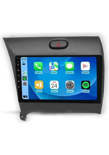 CRT-332 Serisi Kia Cerato 2012-2018 4gb Ram 32GB Hafıza Carplay Android Multimedya Teyp