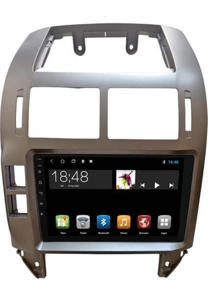 CRT-332 Serisi Volkswagen Polo 2005-2009 4gb Ram 32GB Hafıza Carplay Android Multimedya Teyp