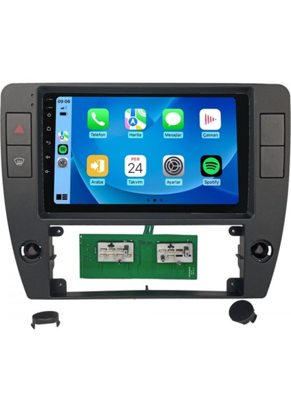 CRT-332 Serisi Volkswagen Passat B5 1996-2005 4gb Ram 32GB Hafıza Carplay Android Multimedya Teyp