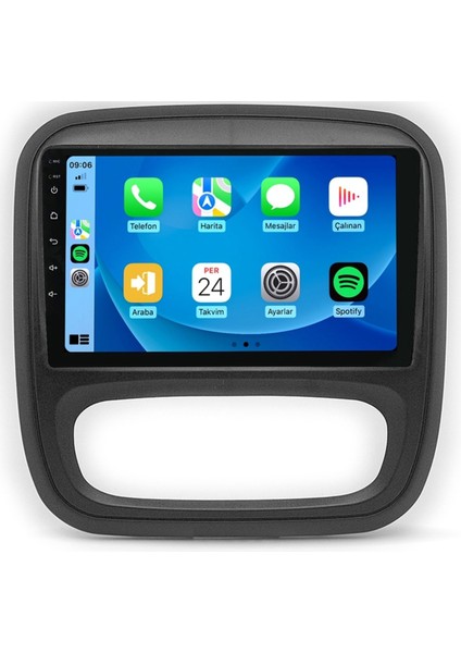 CRT-332 Serisi Renault Trafic 2015-2021 4gb Ram 32GB Hafıza Carplay Android Multimedya Teyp
