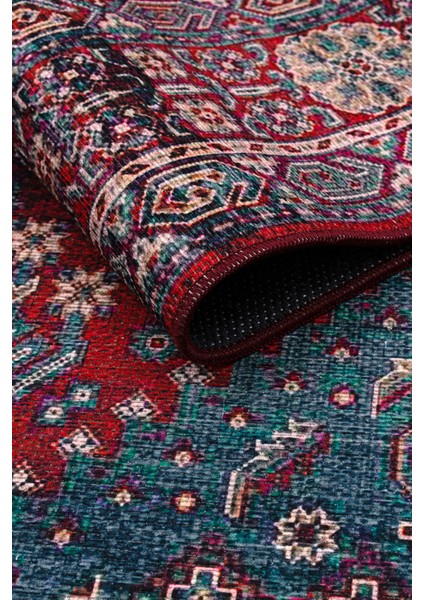 Sahra Halı Makinede Yıkanabilir Dokuma Şönil Kilim Etnik Eskitme Desen Vintage ev oda halısı modelleri