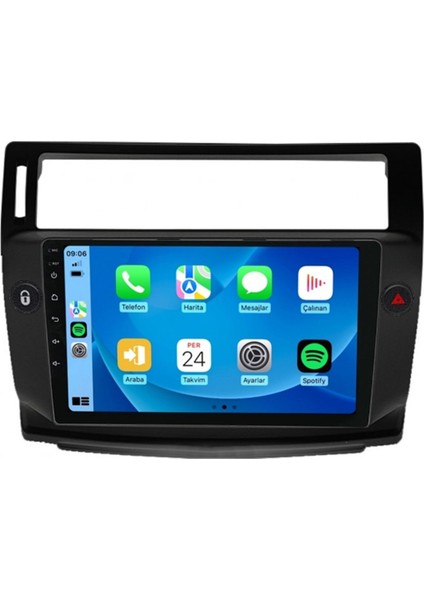 CRT-332 Serisi Citroen C4 2005-2012 4gb Ram 32GB Hafıza Carplay Android Multimedya Teyp