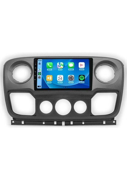 CRT-332 Serisi Renault Master 2011-2019 4gb Ram 32GB Hafıza Carplay Android Multimedya Teyp