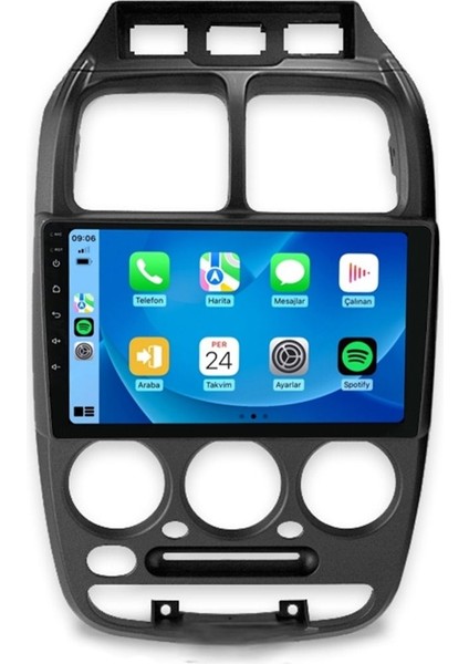 CRT-332 Serisi Hyundai Accent 2000-2005 4gb Ram 32GB Hafıza Carplay Android Multimedya Teyp
