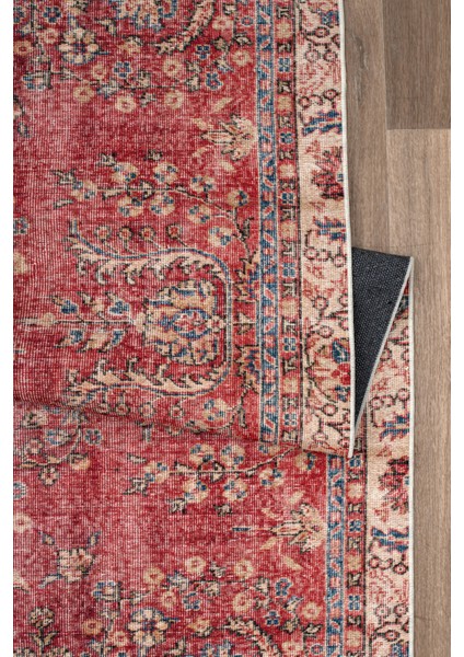 Sahra Halı Makinede Yıkanabilir Dokuma Şönil Kilim Etnik Eskitme Desen Vintage ev oda halısı