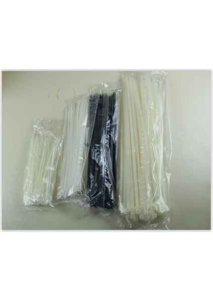 4621150 Kablo Bağı Cırt Kelepçe 3.6 x 290 mm Pk 100 Ad Beyaz