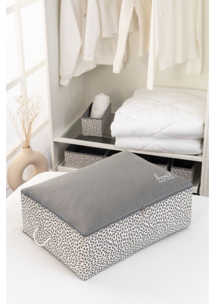 Yüksek Kalite Büyük Boy Baza Altı Yastık ve Yorgan Seti 62X46X22 Gri fiyatları