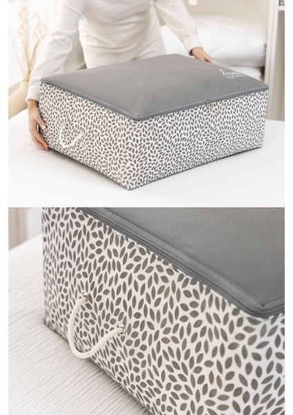 Yüksek Kalite Büyük Boy Baza Altı Yastık ve Yorgan Seti 62X46X22 Gri indirimleri