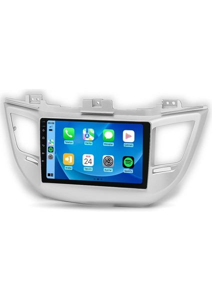 CRT-332 Serisi Hyundai Tuscon 2015-2018 4gb Ram 32GB Hafıza Carplay Android Multimedya Teyp