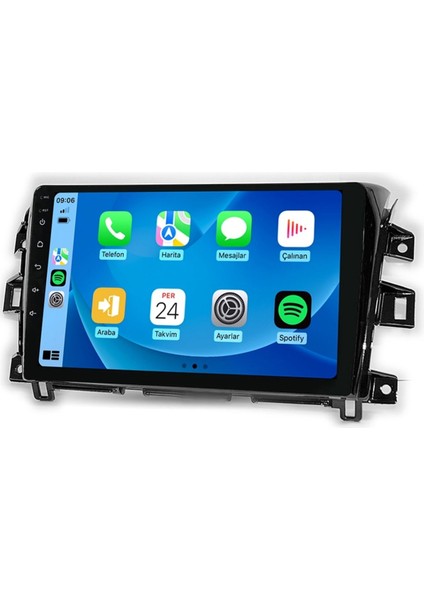 CRT-332 Serisi Nissan Navara 2014-2017 4gb Ram 32GB Hafıza Carplay Android Multimedya Teyp