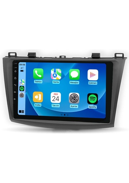 CRT-332 Serisi Mazda 3 2011-2013 4gb Ram 32GB Hafıza Carplay Android Multimedya Teyp