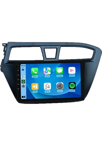 CRT-332 Serisi Hyundai I20 2018-2020 4gb Ram 32GB Hafıza Carplay Android Multimedya Teyp