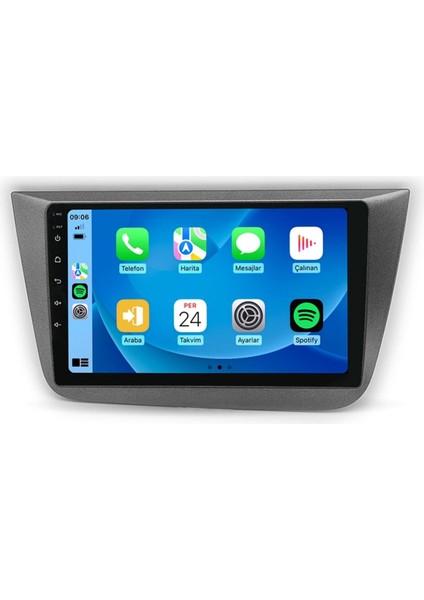 CRT-332 Serisi Seat Toledo 2006-2009 4gb Ram 32GB Hafıza Carplay Android Multimedya Teyp