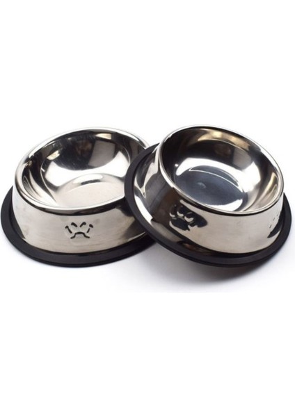 Paslanmaz Çelik Metal Mama Kabı 18 Cm. fiyatları