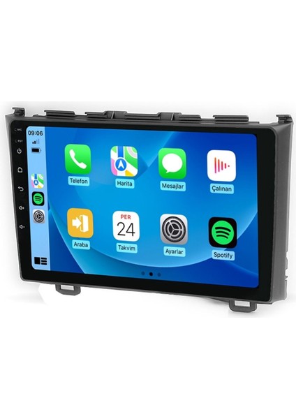 CRT-332 Serisi Honda Crv 2007-2012 4gb Ram 32GB Hafıza Carplay Android Multimedya Teyp