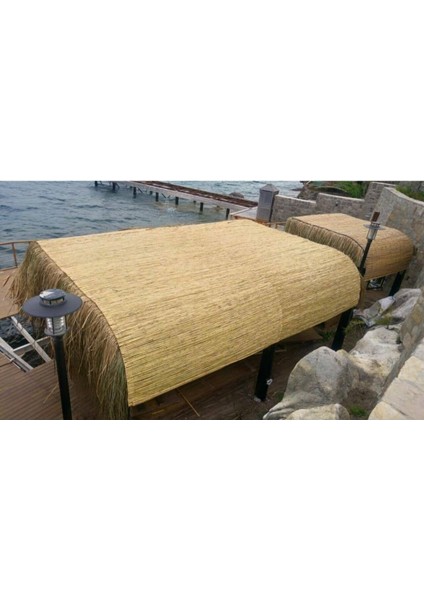 300 cm x 3 Metre Kamış Hasır Bahçe Çiti Balkon Çiti Gölgelik ve Dekorasyon