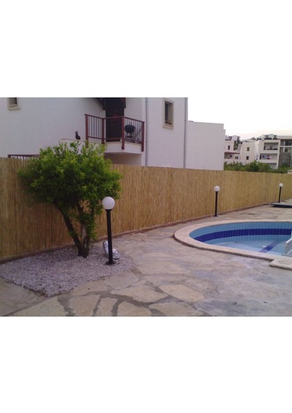 300 cm x 3 Metre Kamış Hasır Bahçe Çiti Balkon Çiti Gölgelik ve Dekorasyon