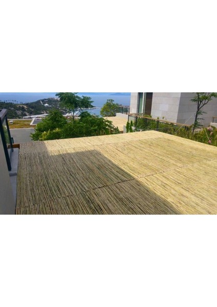 300 cm x 3 Metre Kamış Hasır Bahçe Çiti Balkon Çiti Gölgelik ve Dekorasyon