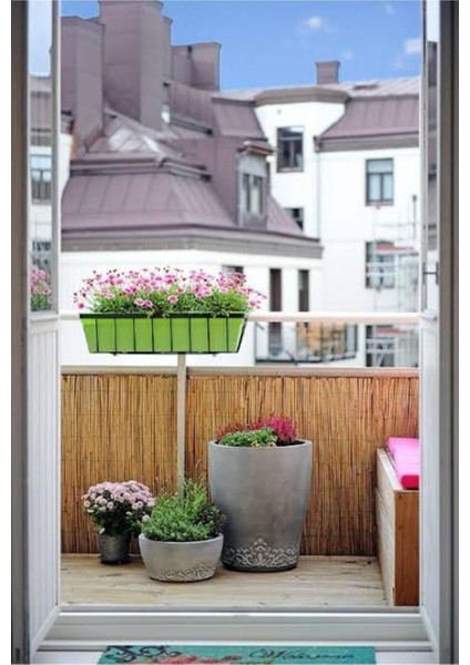 50 cm x 5 Metre Kamış Hasır Bahçe Çiti Balkon Çiti Gölgelik ve Dekorasyon