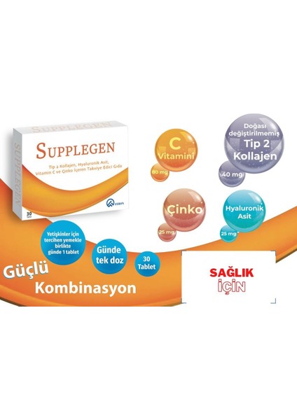Supplegen Kollajen ve Mineral Takviyesi