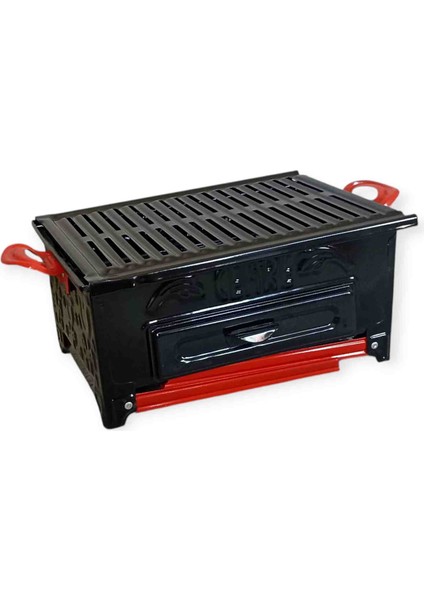 Mangal Semaver Seti Portatif Ayaklı Mangal Köfteci Mangalı ( Özyalçın Lüx 02 Modeli) fırsatları