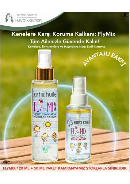 Fly-Mix 120 ml + Fly-Mix 50 ml Avantajli Paket