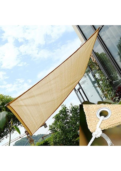 100 x 1000 1X10 Krem Balkon Demiri-Korkuluğu Örtüsü Balkon File Gölgelik Krem File