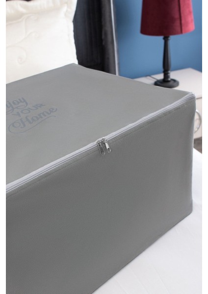 Orta Boy Baskı Detaylı Antrasit Hurç 63X40X34 Cm, Gri Renkli, Pratik ve Şık Tasarım modelleri