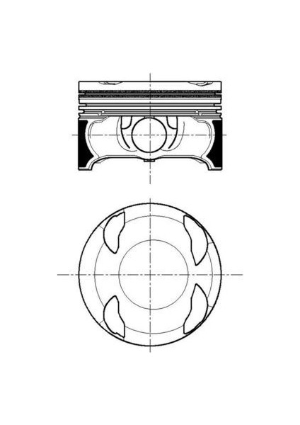Pıston Segman 0.50 83.50MM Mercedes M274.910 W204 W205 W212 W213 R172