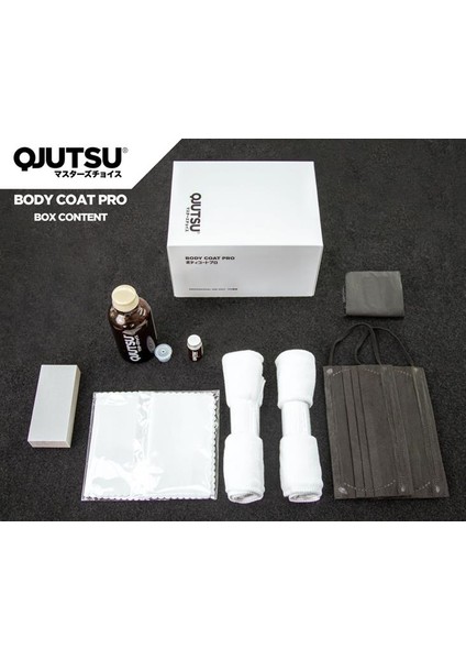 Seramik Araç Kaplama - 120 ml - 3 Araçlık Doz Qjutsu Body Coat Pro - H9
