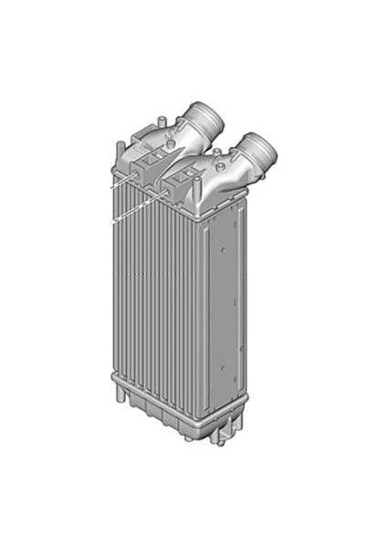 Intercooler Brazing Intercooler A/m 300X145X76 308-3008-5008 1.2-1.6hdı-Partner-Berlıngo 1.6hdı 08 96514