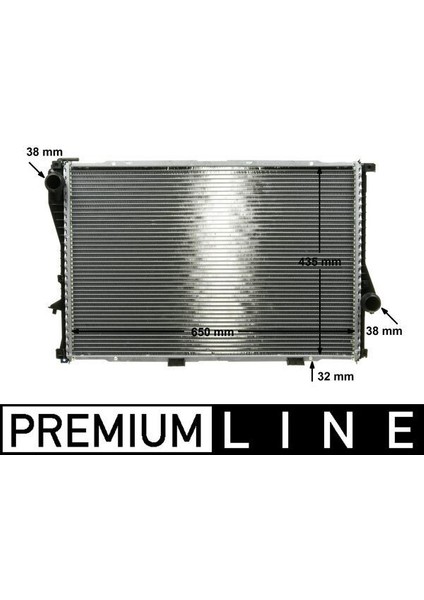 Motor Su Radyatoru Premıum Lıne Bmw E39 E38