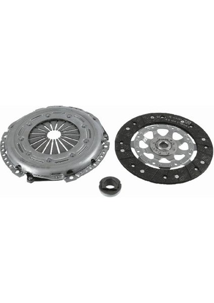 3000951013-DEBRİYAJ Seti 207-307-308-407-1007-PARTNER-BERLINGO-C2-C3-C4-C5-XSARA 1.6hdı DV6TED4B/F
