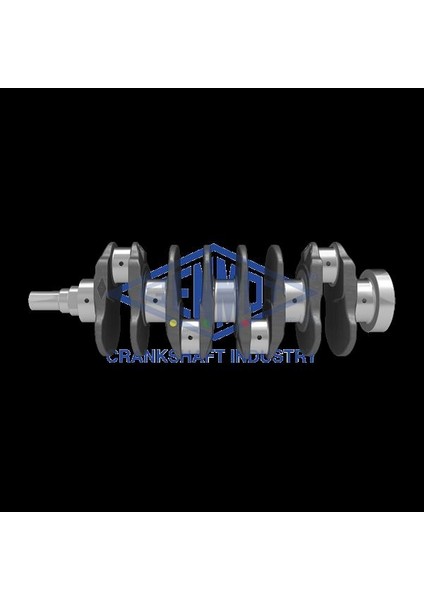 Krank Mili Honda Cıvıc 1.6l D16W7 Vtec Vtı 16V Es5 Japon 01-05 8 Balta Dengeleme Ağırlığı - Kasnak Çapı 28 mm