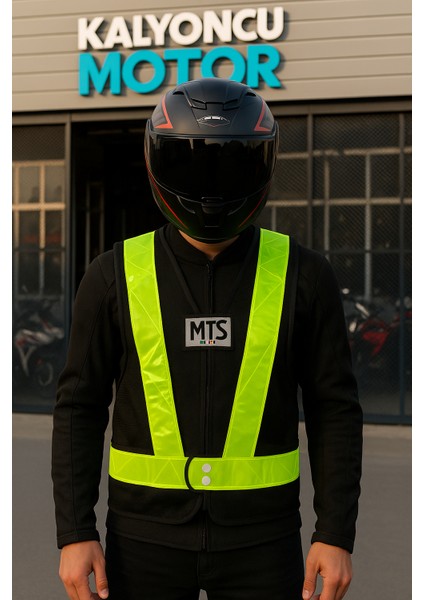 Mts MB 015 Motorcu Yeleği