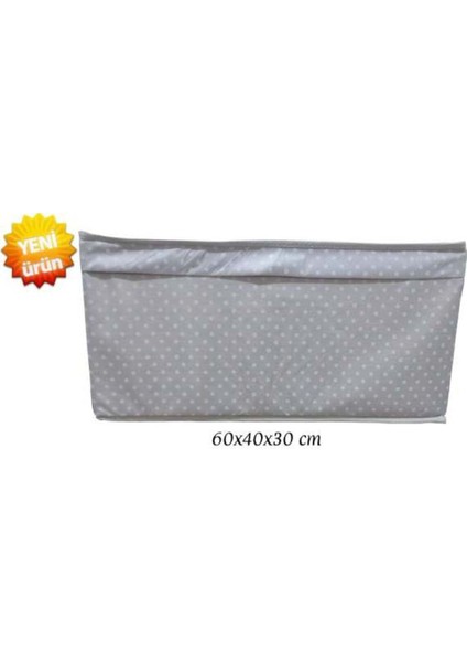 Gri Çok Amaçlı Dolap Düzenleyici Kutu, Pratik ve Şık Organizatör