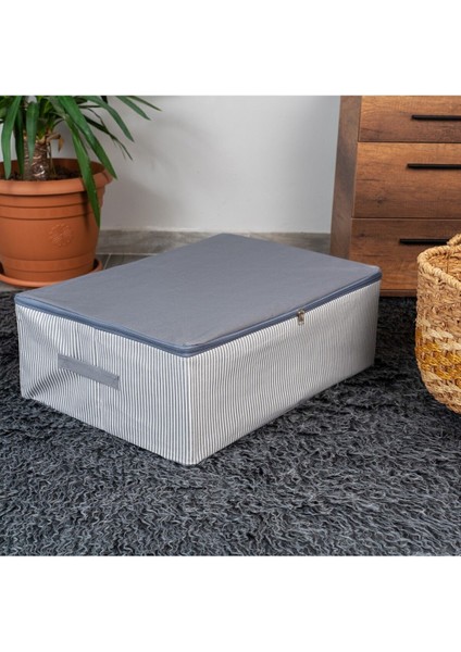 4'lü Mega Boy Baza Altı Bavul Içi Dolap Düzenleyici Organizer, 75X40X20, Gri indirimleri