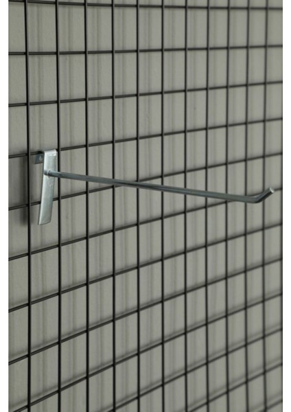 25 cm Galvanizli Tel Panoya 20'li Kanca Paketi