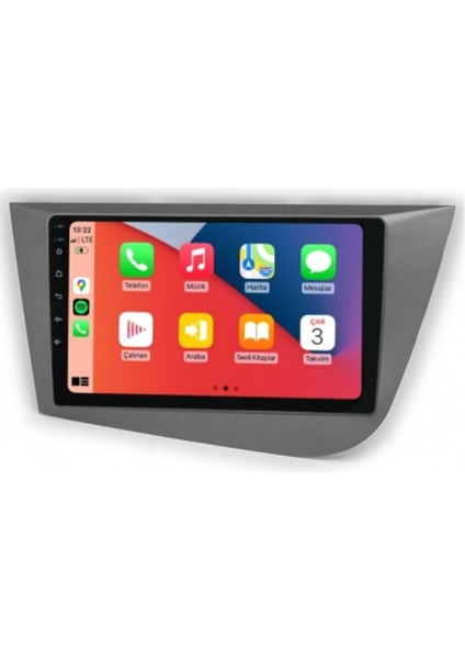 CRT-632 Serisi Seat Altea 2004 2010 6 GB Ram 64 GB Hafıza Carplay Android Multimedya Teyp