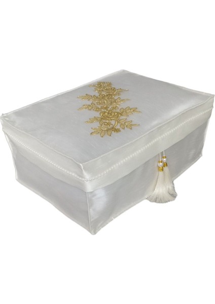 Altın Kaplamalı Şık Hurç Seti, Fonksiyonel ve Estetik Tasarım, Pratik Kullanım. fırsatları