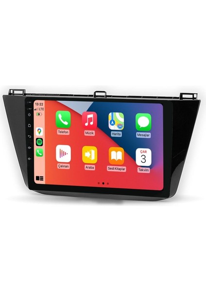 CRT-632 Serisi Volkswagen Tiguan 2016 2019 6 GB Ram 64 GB Hafıza Carplay Android Multimedya Teyp