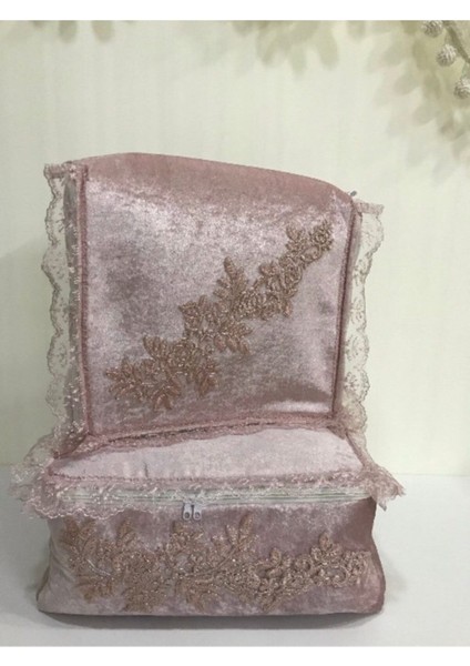 Kadife Hurç Çift Set, Şık ve Hafif Nişan Hediye Kutusu