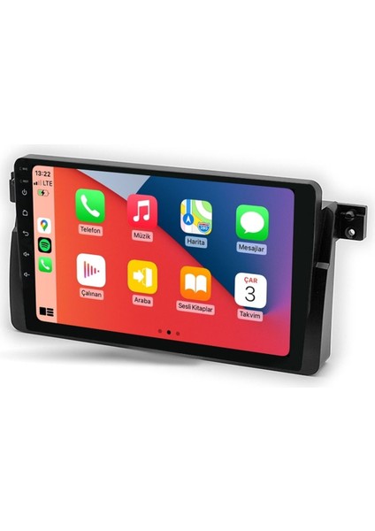 CRT-632 Serisi Bmw E46 1998-2006 6 GB Ram 64 GB Hafıza Carplay Android Multimedya Teyp