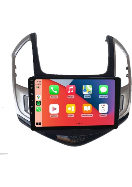 CRT-632 Serisi Chevrolet Cruze 2014-2015 6 GB Ram 64 GB Hafıza Carplay Android Multimedya Teyp